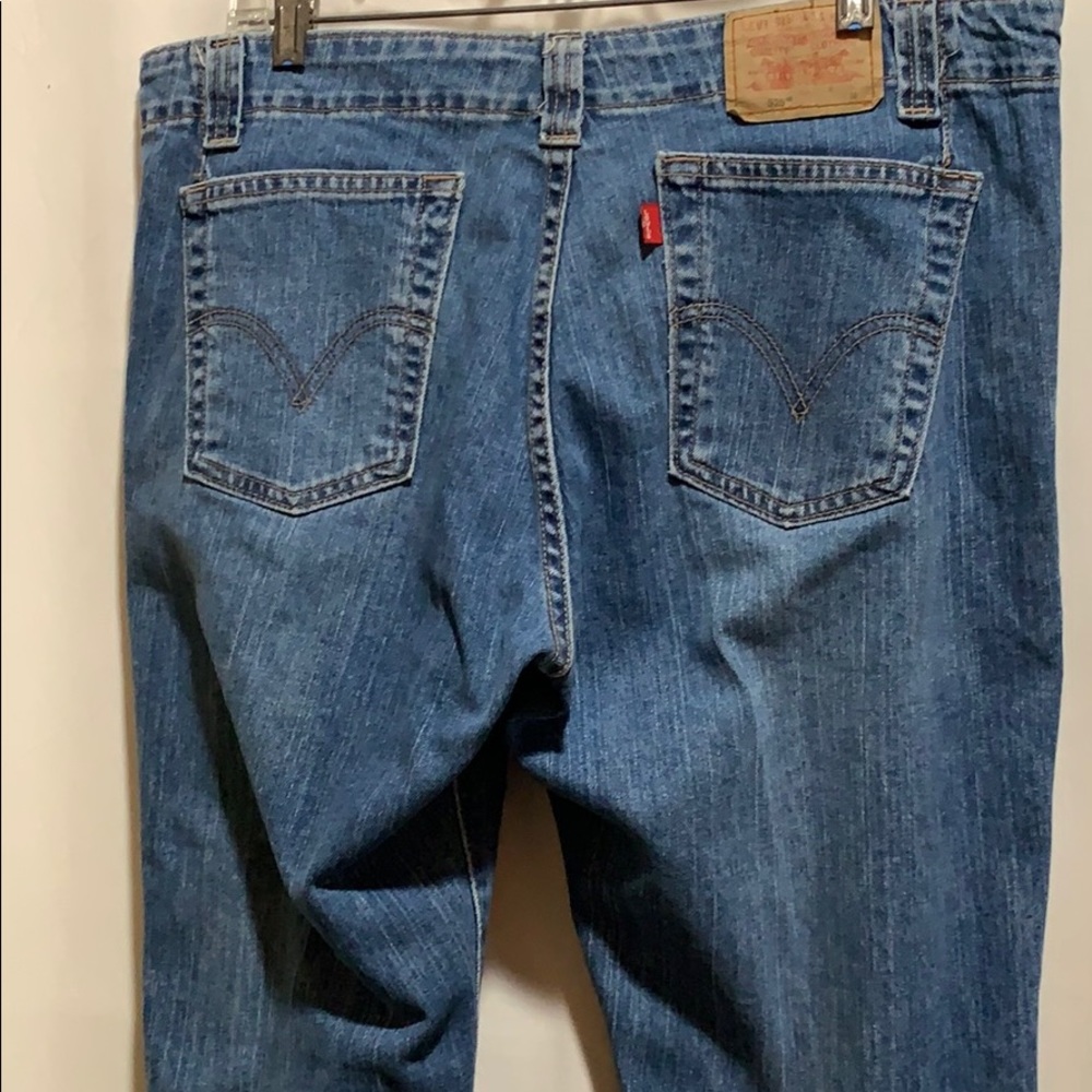 LEVI JEANS 525 SZ 16M NOVEAU LOW BOOT CUT COTTON